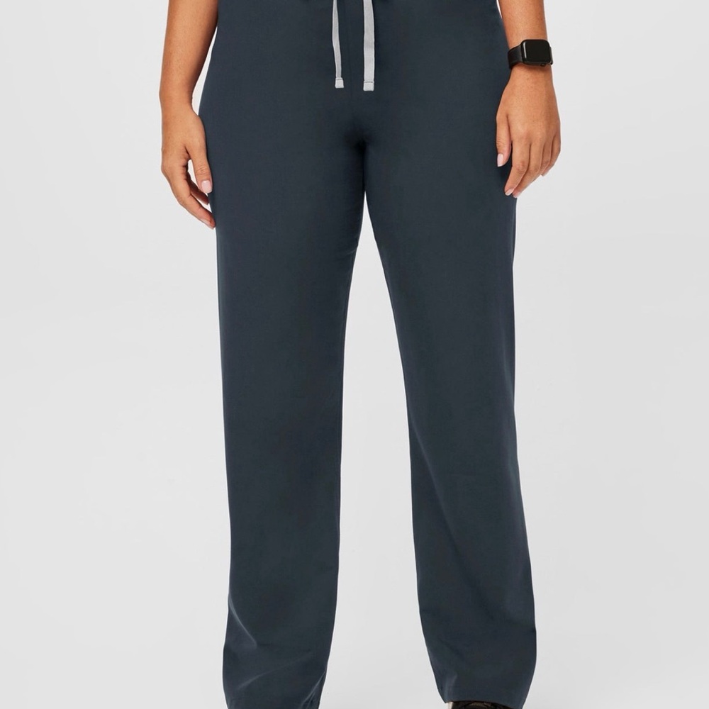 Figs Dark Harbor High Waisted Livingston Scrub Pant